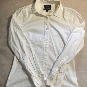 Organic cotton j. Crew white button down slim fit